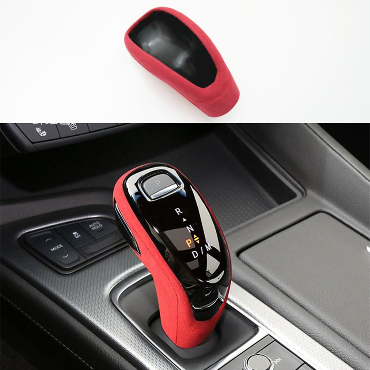 Amazon.com: ZiWen Interior Trims Center Gear Shift Knob Cover